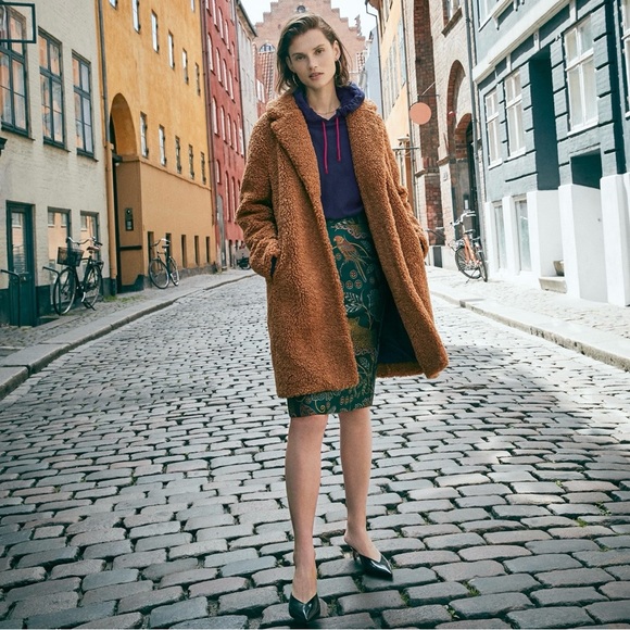 J CREW Teddy sherpa topcoat ~ NWOT - Picture 4 of 7